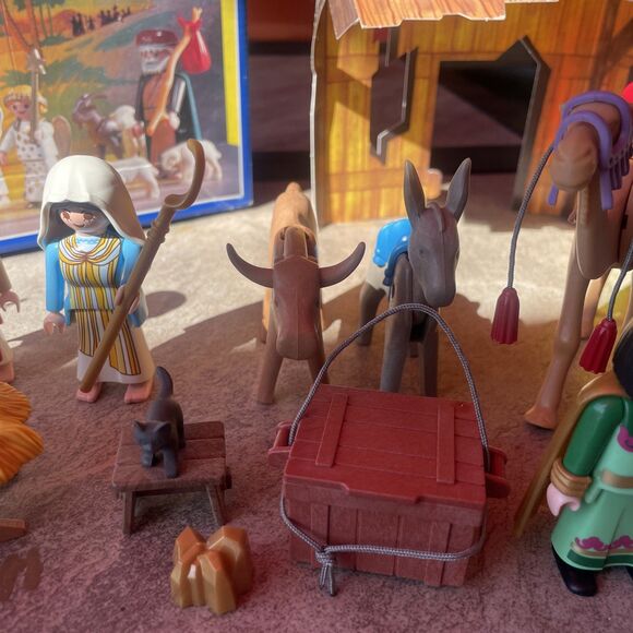 Playmobil Christmas Nativity 3996 & 3997 Wise Men Kings Sets Parts Lot & Book - Picture 6 of 15